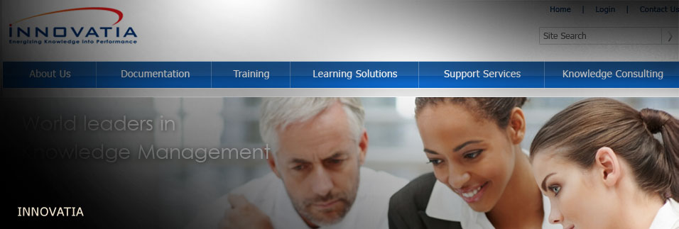 Innovatia website design